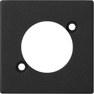 Kontakt-Simon Płytka K45 do gniazd XLR (NEUTRIK) czarny K122/14