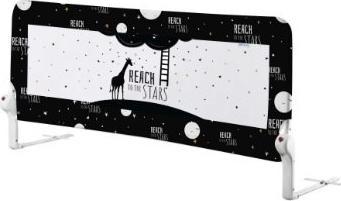 DWM BARIERKA OCHRONNA BRAMKA OSŁONKA DO ŁÓŻKA 120CM CZARNA