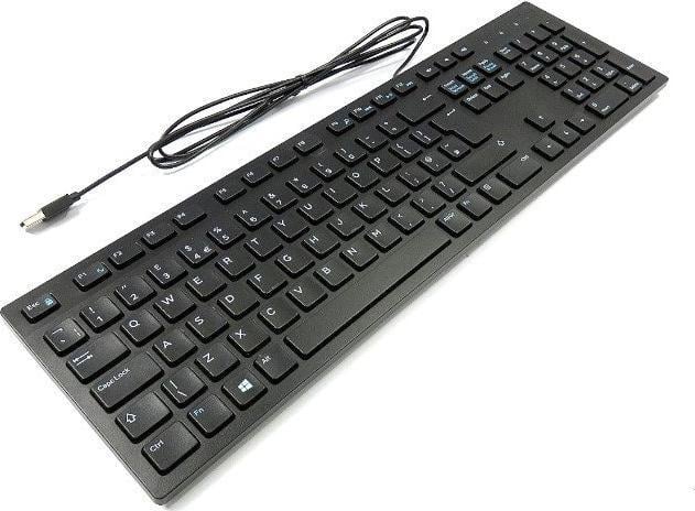 Dell NOWA Klawiatura Biurowa Dell KB216 Czarna QWERTY OEM +Naklejki
