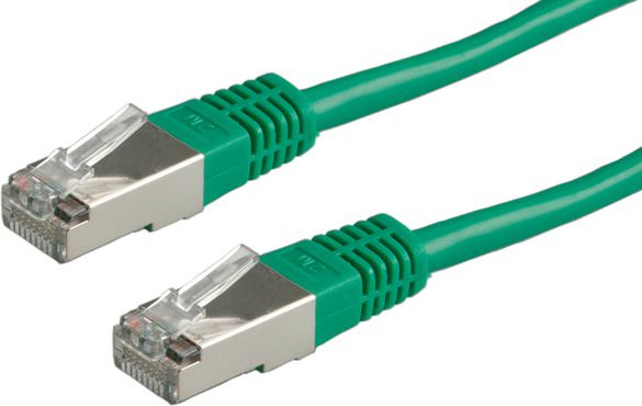 Roline PatchCord, S/FTP, Cat5e, 1m, zielony (21.15.0333)