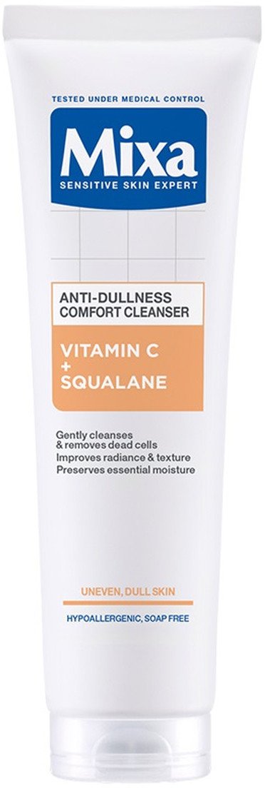 Mixa Comfort Cleanser Żel do mycia twarzy przeciw przebarwieniom witamina c + skwalan 150ml