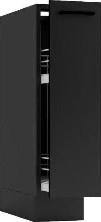 Stolkar Szafka kuchenna stojąca CARGO ANIKA D20 grafitowa z koszem STOLKAR