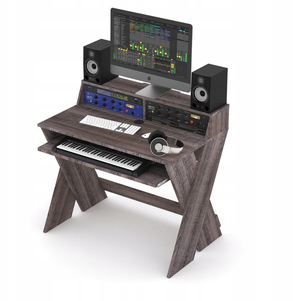 GLORIOUS Sound Desk Compact Walnut