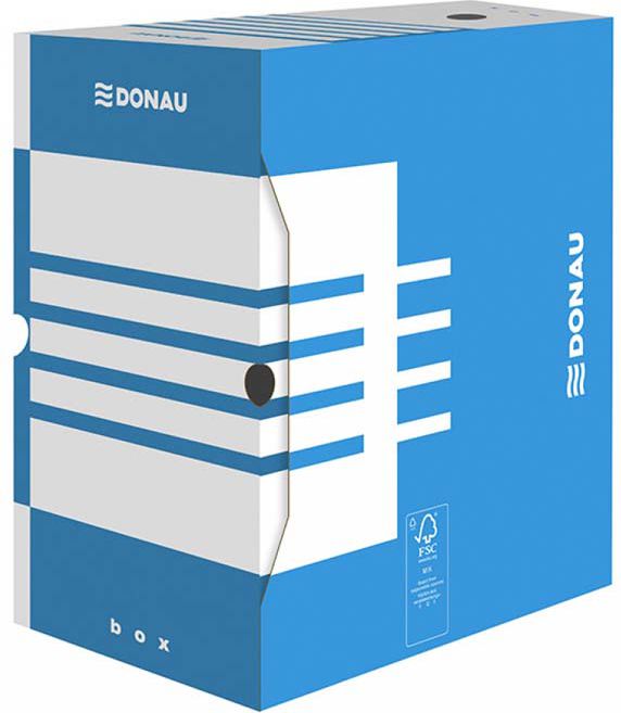 Donau PUDŁO ARCH.DONAU A4/200MM NIEBIESKIE PUDŁO ARCHIWIZACYJNE - 7663401FSC-10