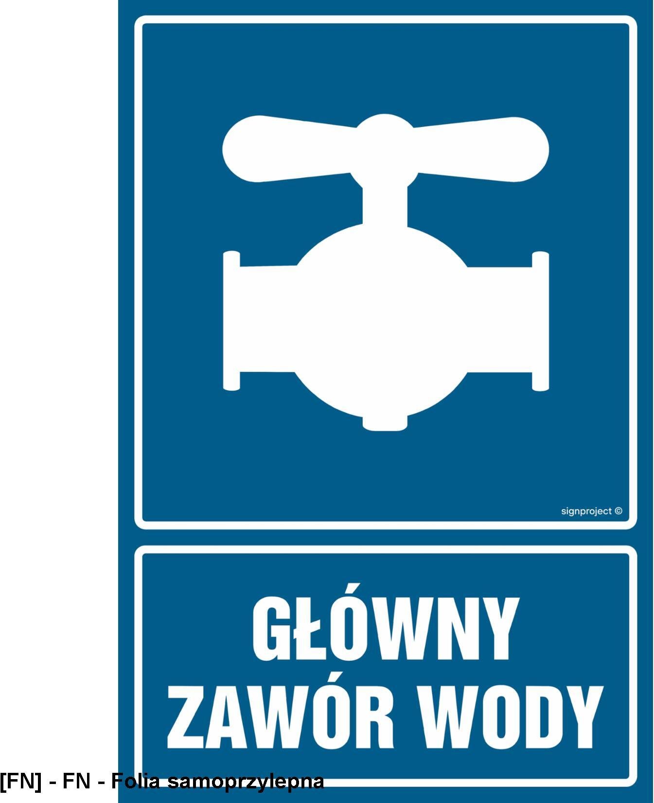 TD Systems JD043 - Główny zawór wody 150x225