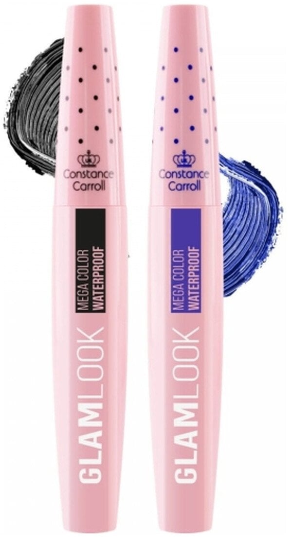 Constance Carroll Glam Look Tusz do rzęs zestaw czarny + granatowy
