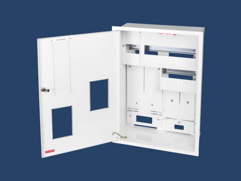 Karwasz Szafka licznikowa podtynkowa 2-licznikowa 3-fazowe 18 modułów IP30 (RW-2L-P Z/O)
