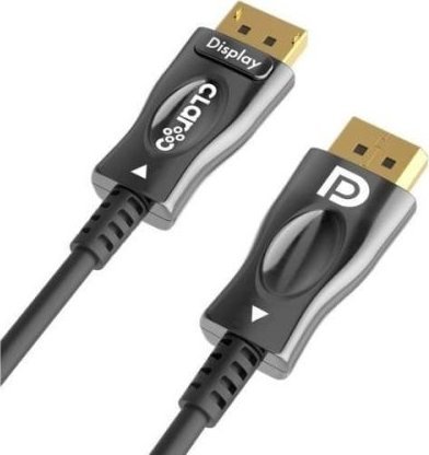 Kabel Claroc DisplayPort - DisplayPort 20m czarny (CLAROC-DP-14-20M)