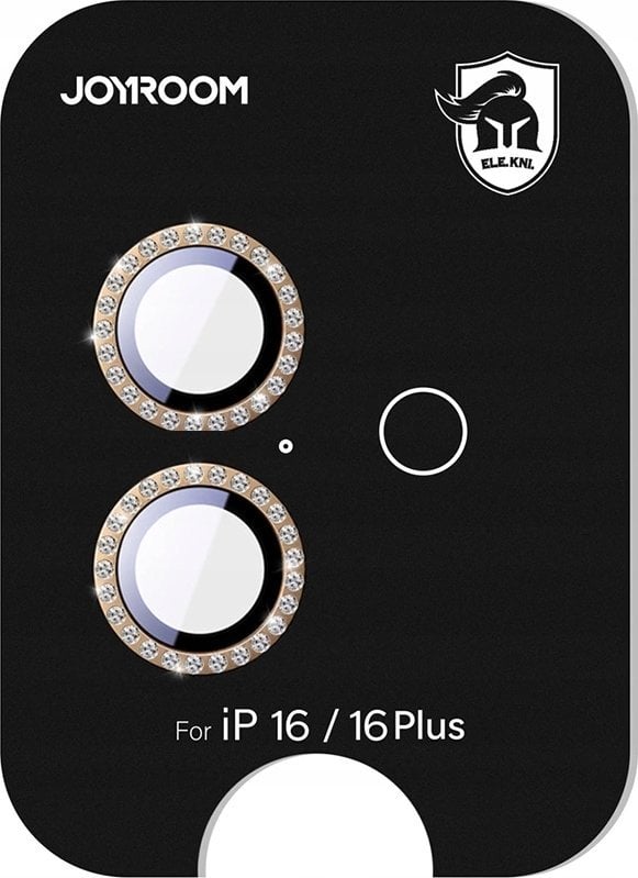 Szkło ochronne Joyroom JR-MSF0306 na obiektywy iPhone 16 Pro/16 Pro Max - brązowe