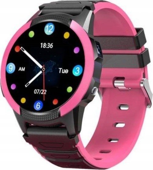 Smartwatch GoGPS X03 Czarno-różowy (AKGGGPSMA0011)