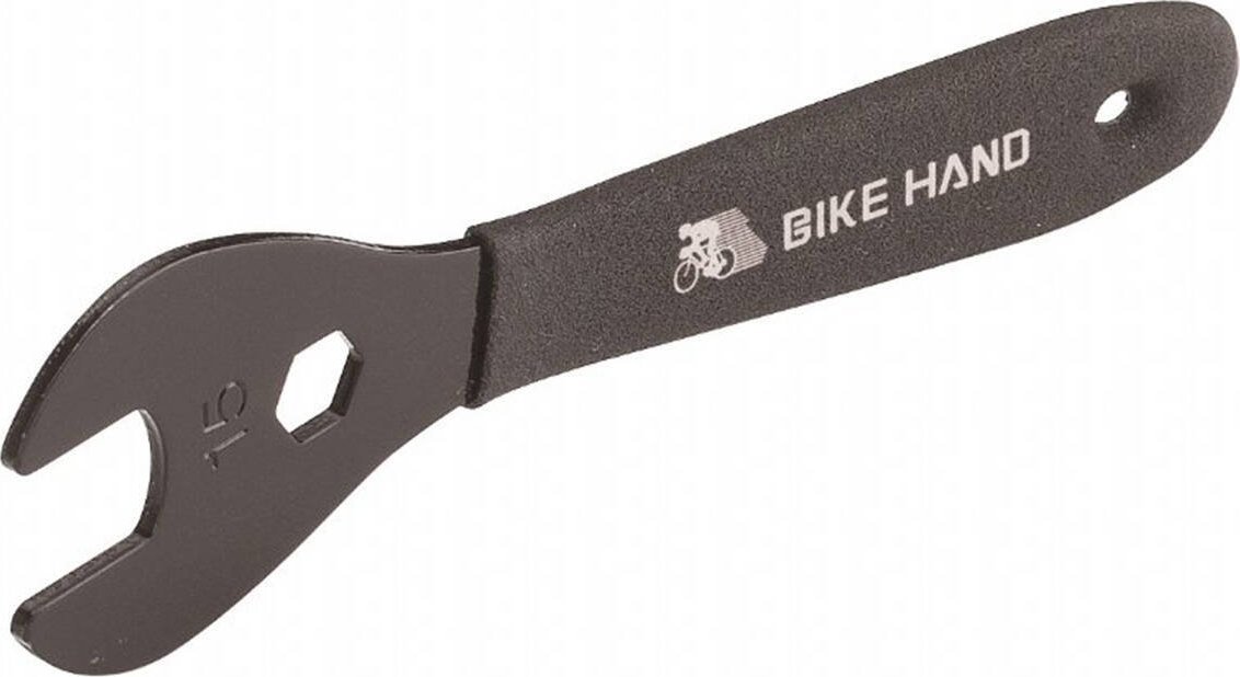 Bike Hand Klucz do stożków piast YC-658 15mm utwardzany Uniwersalny