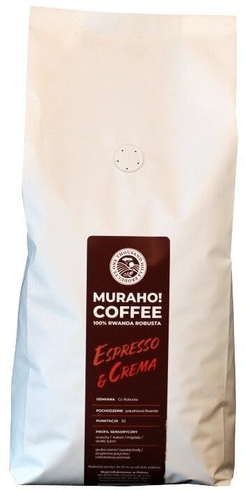 Kawa ziarnista RWANDA MURAHO! Espresso & Crema 1kg