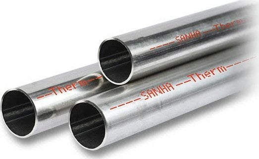Rura SANHA-Therm ze stali węglowej ocynkowanej zewnętrznie d28x1,5- odcinek 3m (S)