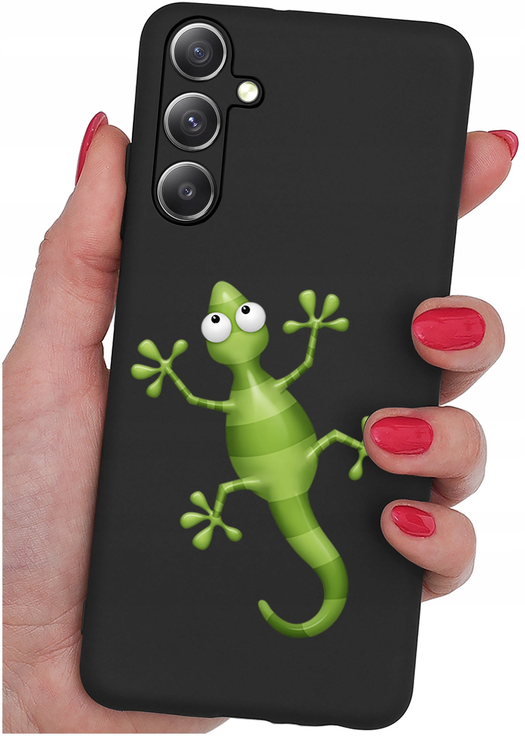 Etui do Samsung Galaxy M35 5G WZORY |SILIKONOWE MATT CASE + SZKŁO 9H