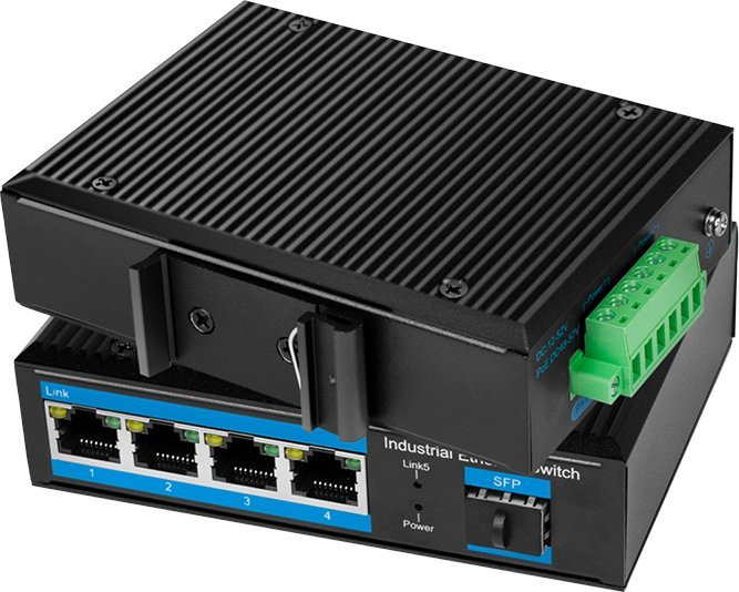 Switch LogiLink Logilink 4-Port Gigabit Ethernet Switch 1000Mbit/s +1 SFP PT