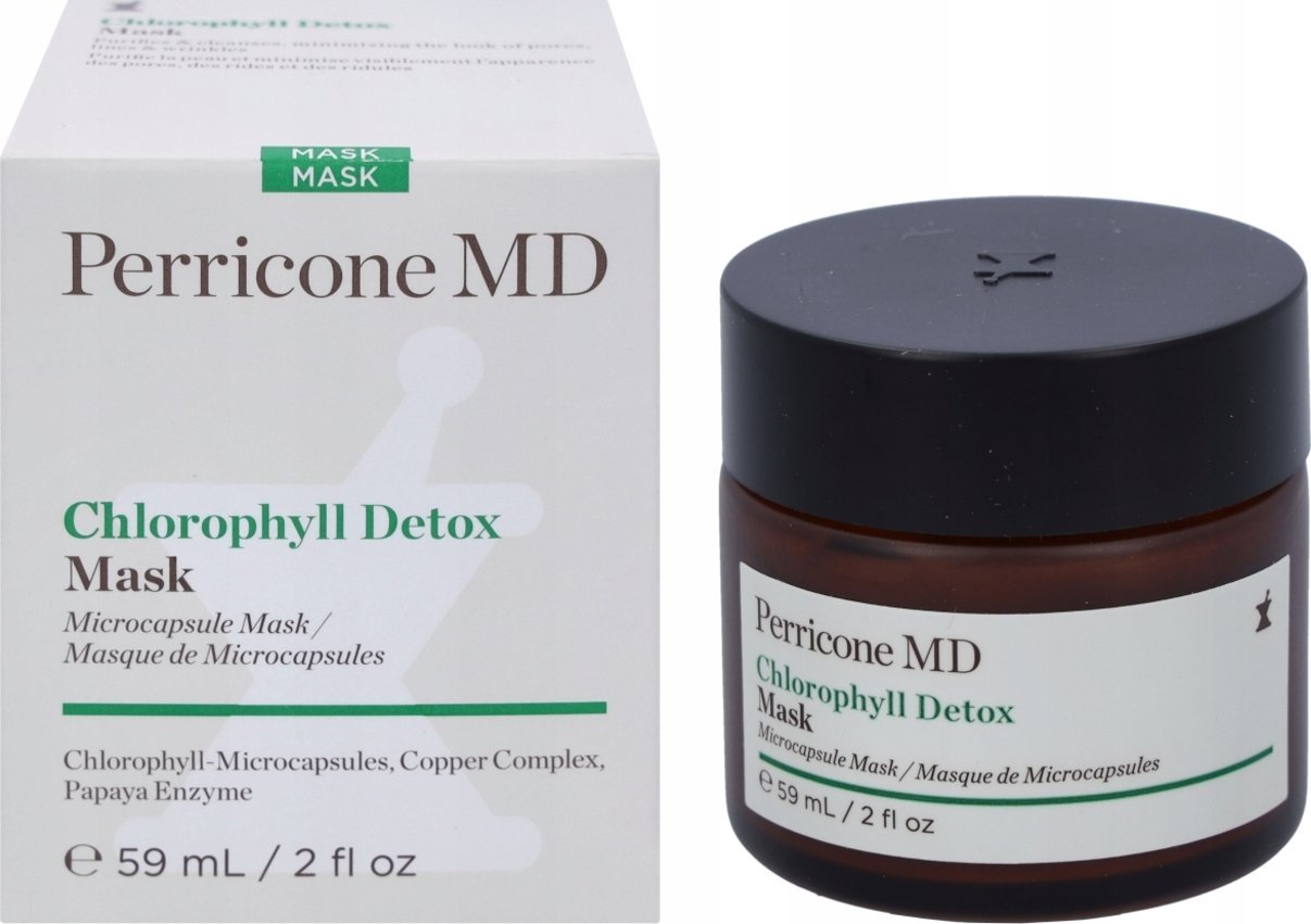 Perricone MD Perricone Md, Chlorophyll Detox, Fragrance Free, Hydrating, Night, Cream Mask, For Face, 59 ml For Women