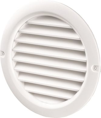 Vents Kratka okrągła biała z siatką 150mm (WPFMV150BVWH)