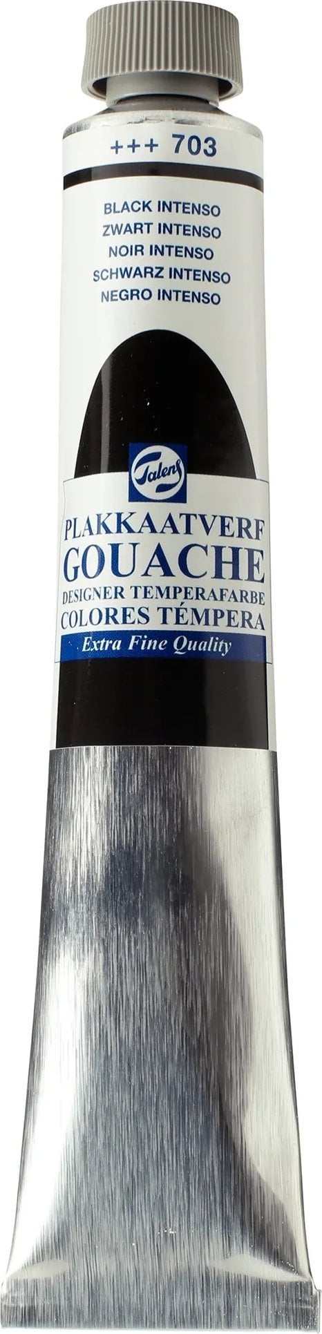 Talens Talens Gouache Extra Fine Quality Tube 60 ml Black Intenso 703
