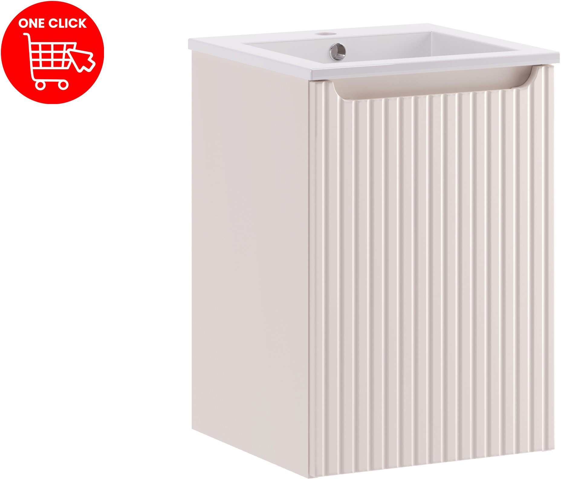 Zestaw meblowy 40cm z umywalką meblową Square