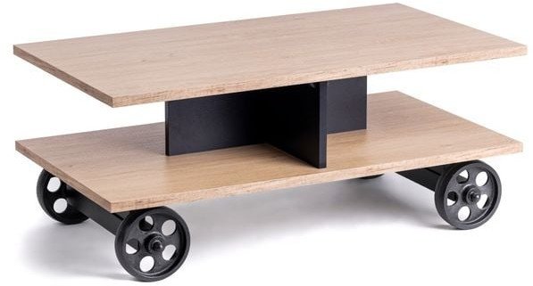 Stolik Kawowy Na Kółkach Nowoczesny Do Salonu Balkon Agata 100cm Artisan