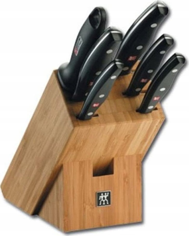 Zwilling Zestaw 5 noży Twin Pollux w bloku bambusowym