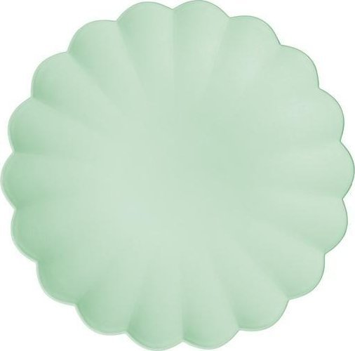 Talerzyki plastikowe szałwiowe 22x22cm 4szt