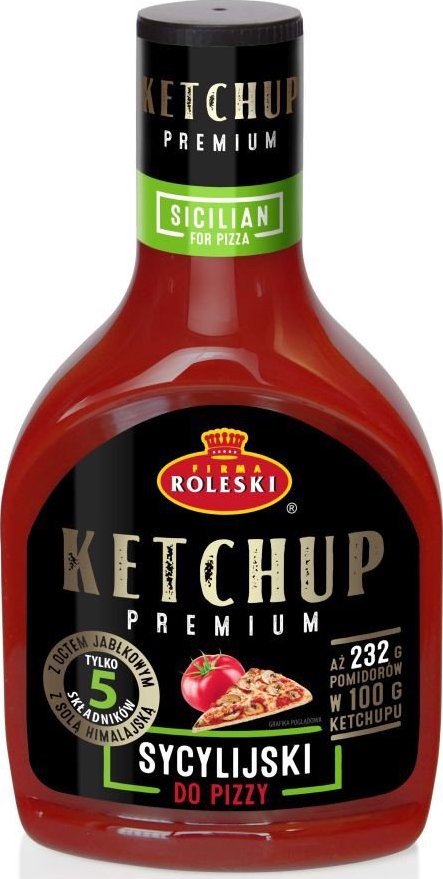 Roleski Roleski Ketchup Premium Sycylijski do pizzy 465g