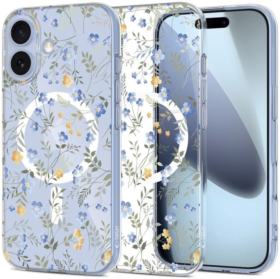 Tech-Protect Etui FlexAir MagSafe do Apple iPhone 17 Spring Flowers
