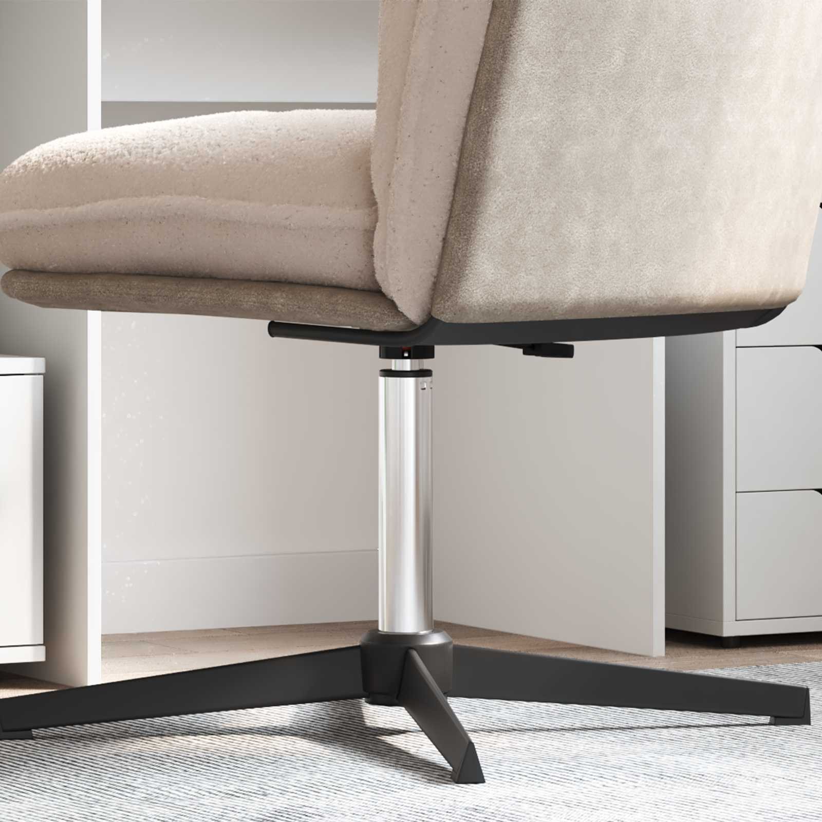 vidaXL Cylinder gazowy do krzesła biurowego chrom 15,5 cm Żelazo