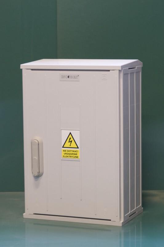 Incobex Obudowa termoutwardzalna SSTN 40x84x25 zamek cięgła kątowniki daszek skośny (IOBK-41310-002)