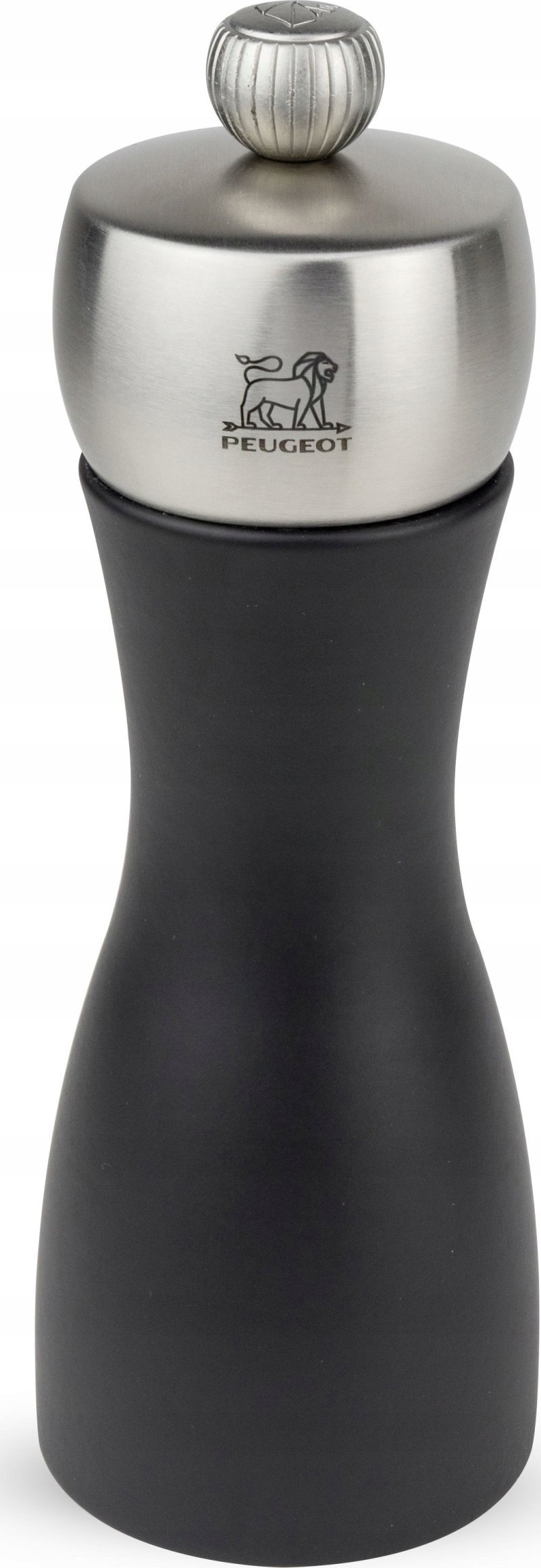 Młynek do soli Fidji, 15 cm czarny mat