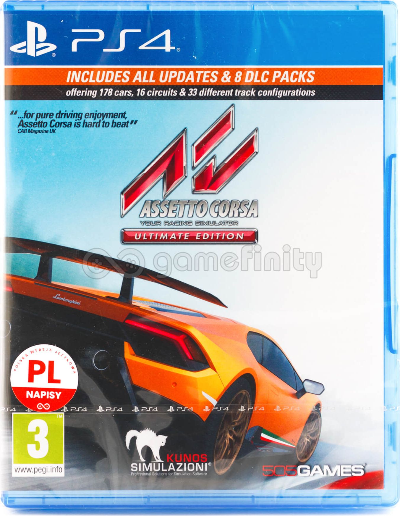 Assetto Corsa Ultimate Edition PS4