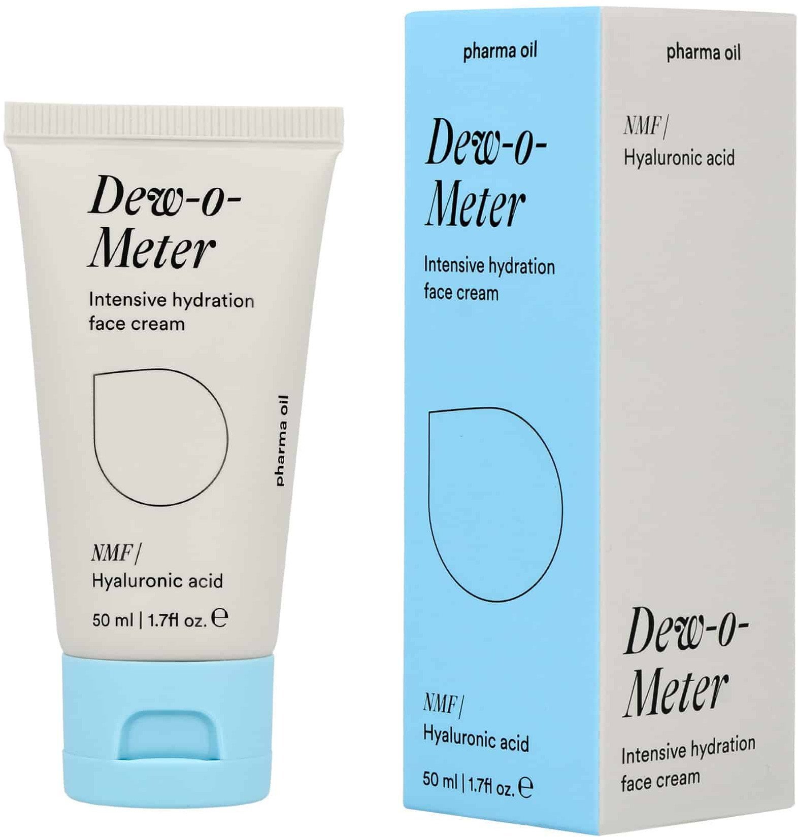Pharma Oil Dew-o-Meter Intensywnie nawilżający krem do twarzy z NMF i kwasem hialuronowym 50ml
