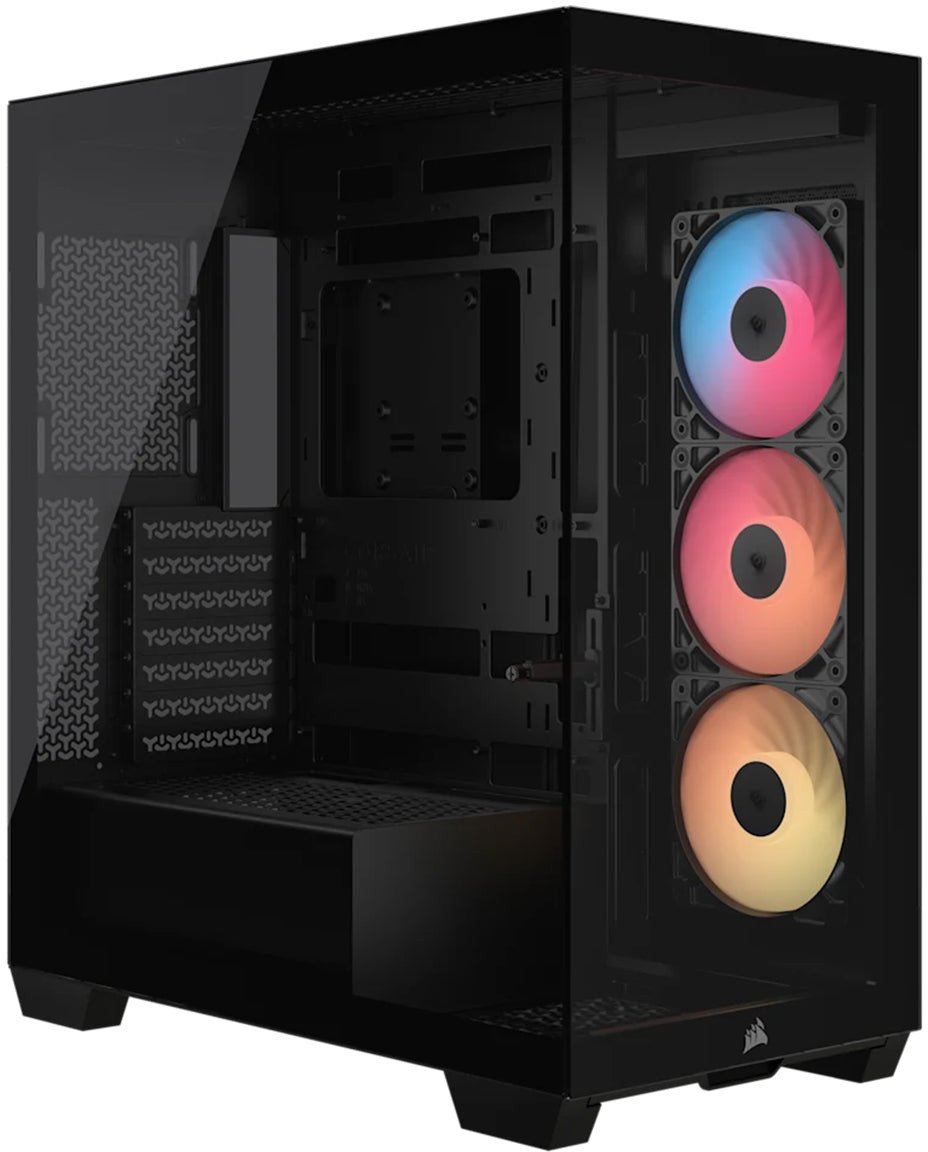 CORSAIR Geh Midi 3500X RSR ARGB(Tempered Glass)Black