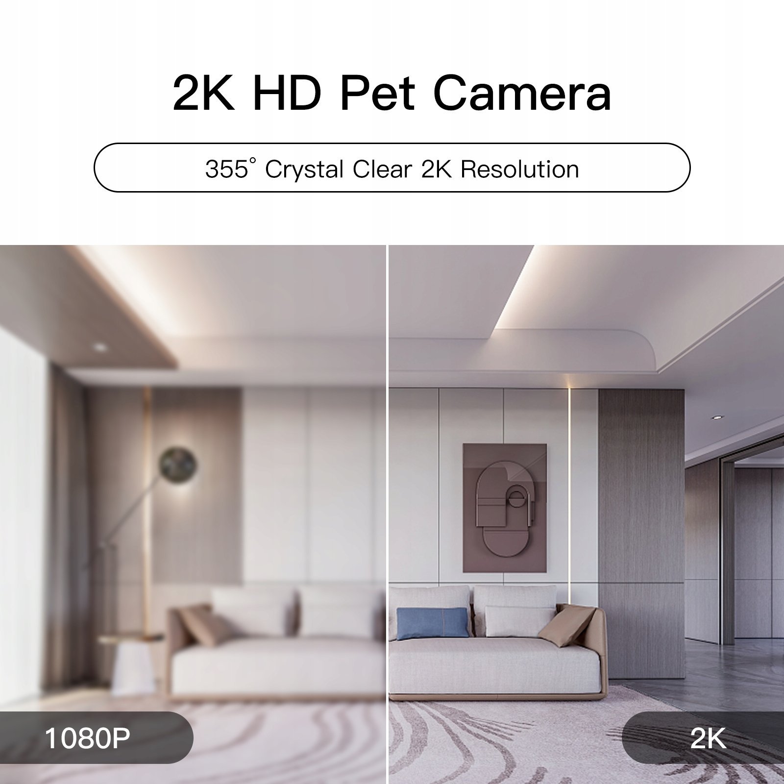 Kamera IP Arenti security camera P2T Indoor WiFi 2K 3MP