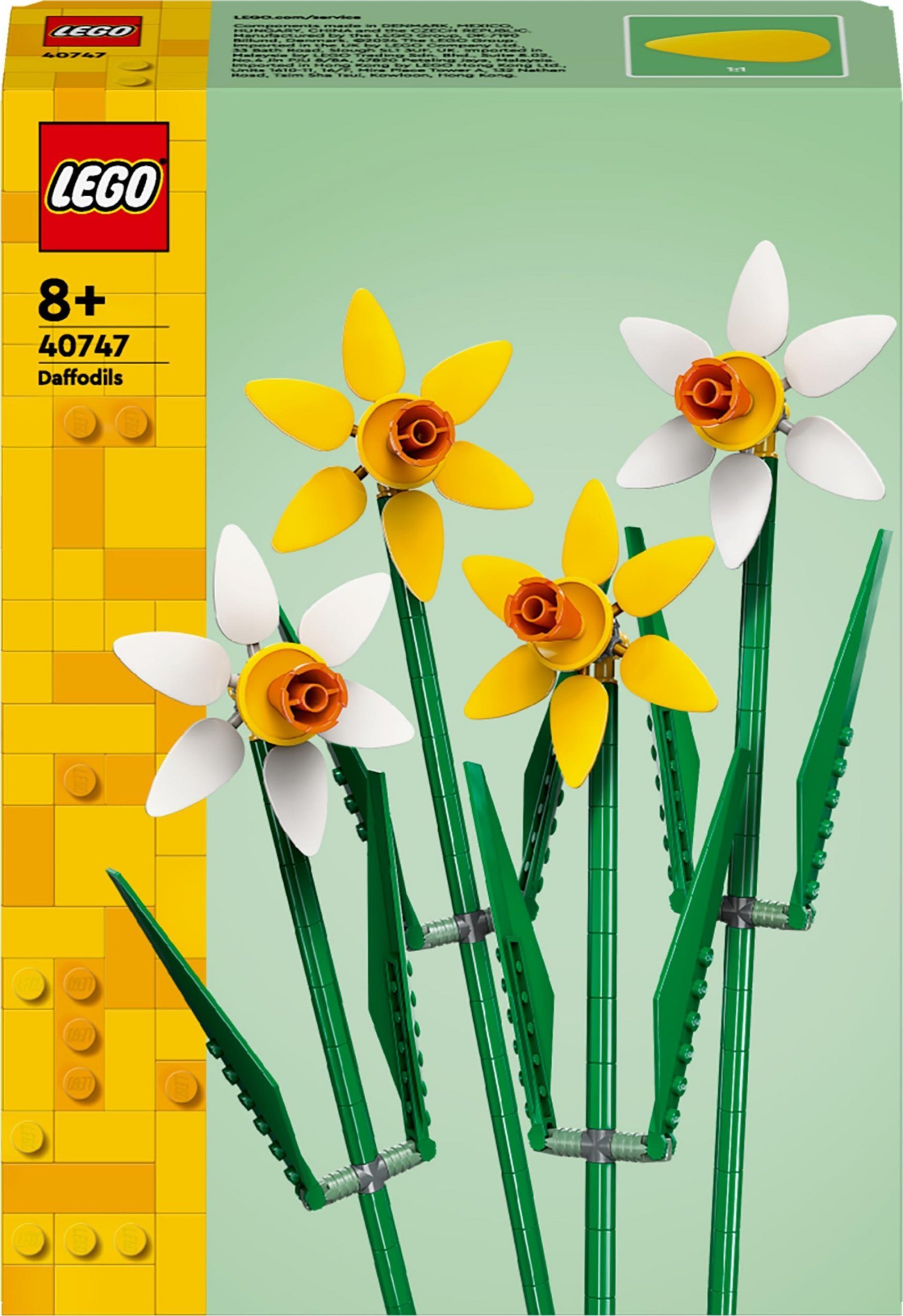 LEGO Icons Żonkile 4 szt. (40747)