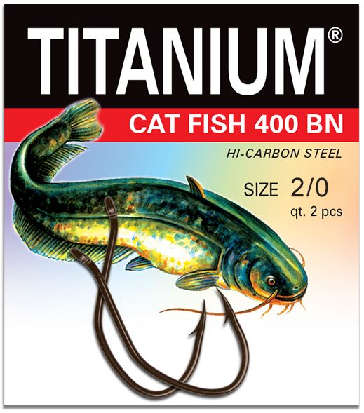 Robinson Haczyk Titanium CAT FISH Sum-400BN (2 szt.), r. 2/0 (02-P-400BN-2/0)