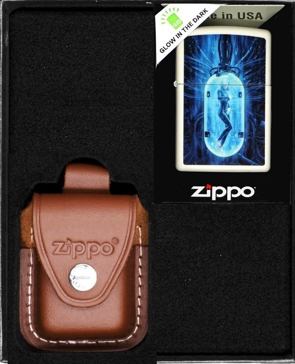 Zestaw ZIPPO Zapalniczka TUBE WOMAN DESIGN Prezentowy No2