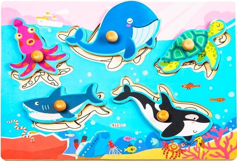 Robotime Technology ROBOTIME Drewniana Układanka Zabawka Edukacyjna