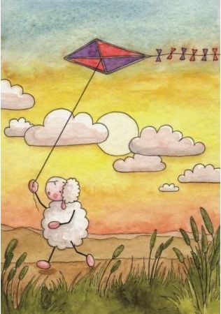 Szaron Pocztówka z kolorowanką - Nad tobą zabłyśnie