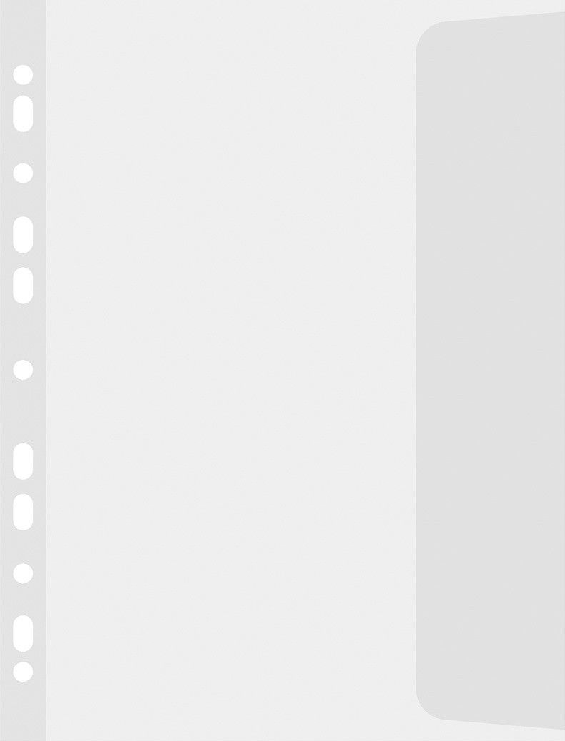 Donau Koszulki na dokumenty z klapą B4 100mic. 10szt. (1748910)