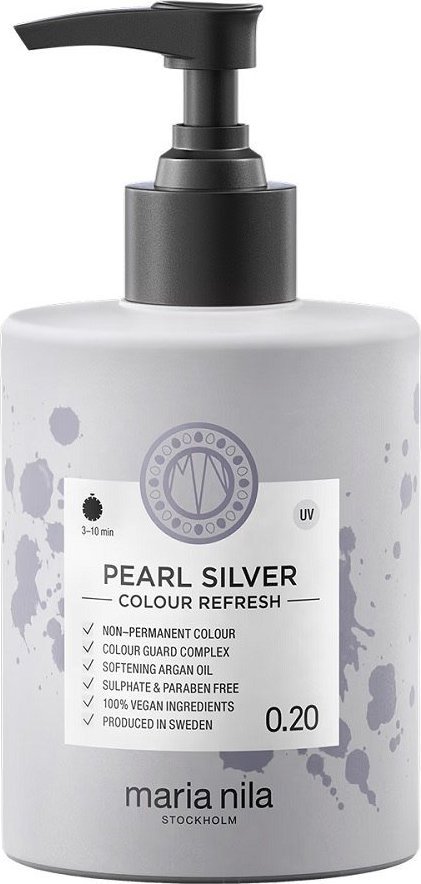 Maria Nila Colour Refresh maska koloryzująca do włosów 0.20 Pearl Silver 300ml Maria Nila