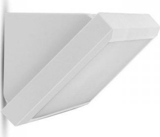 Kinkiet V-TAC Oprawa Ścienna V-TAC 12W LED Ukośna Biała IP65 VT-5142 4000K 1250lm