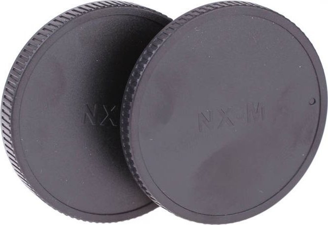 Dekielek JJC Komplet dekielków JJC Samsung NX Mini body + obiektyw