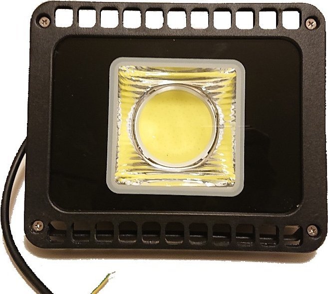 Naświetlacz GTV Halogen reflektor led cob mocny 5000 lm 50W 230V biały zimny IP65 Halogen reflektor led cob mocny 5000 lm 50W 230V biały zimny IP65