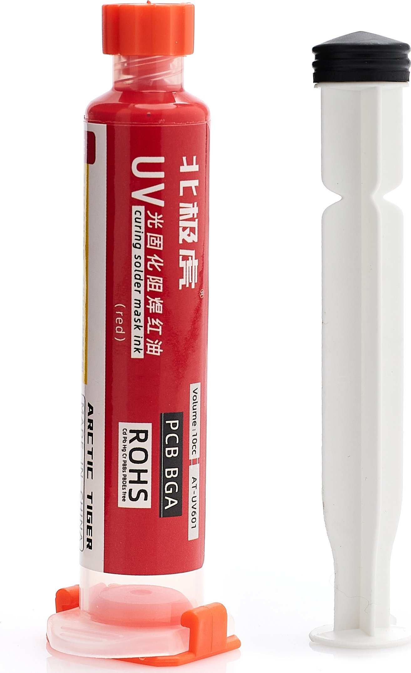 Techrebal SOLDERMASKA SOLDER MASK UV CZERWONA IZOLACJA PCB