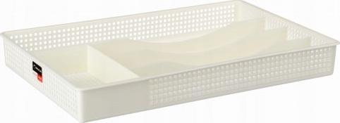 Galicja Wkład do szuflady na sztućce ażurowy kremowy