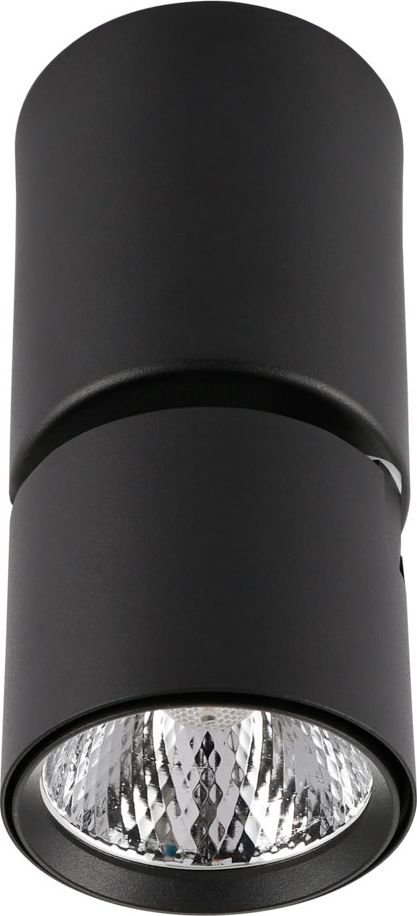 Lampa sufitowa Italux Spot natynkowy LED czarny Italux Boniva SPL-2854-1-SC-BL