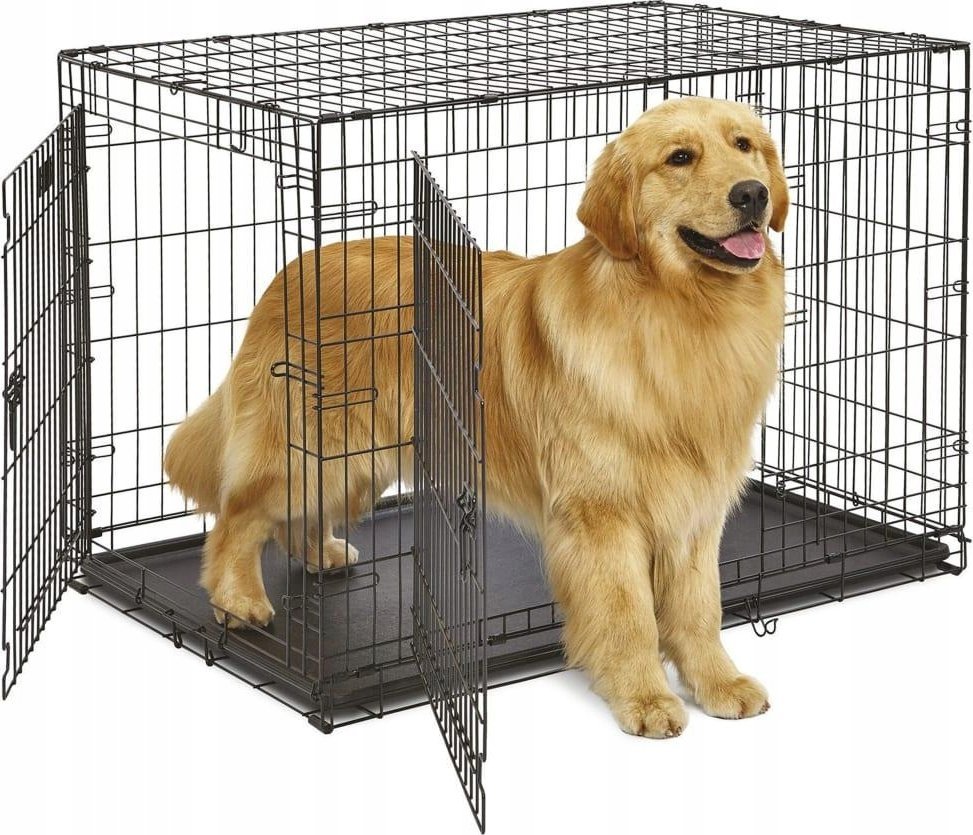 Ferplast Klatka dla psa Dog-Inn 105, 108,5x72,7x76,8 cm, szara