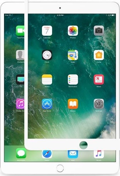 Moshi Moshi iVisor AG - Ochronna folia anty-refleksyjna iPad Pro 10.5 (2017) / iPad Air 10.5 (2019) (biała ramka) uniwersalny